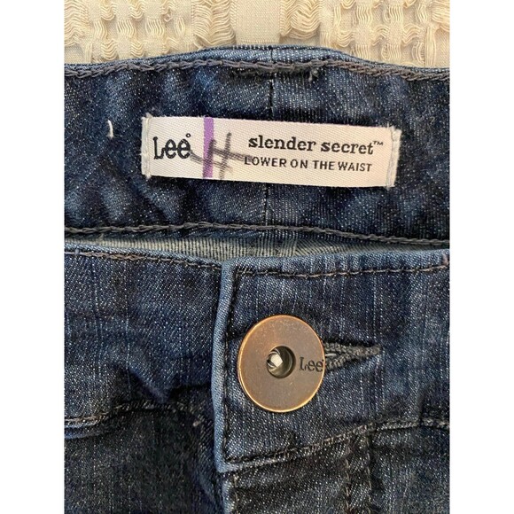 Lee Denim Jeans Slender Secret Womens Plus Size 18 Short Western Rodeo Pants - Picture 8 of 12